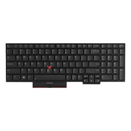 Lenovo 01HX298 laptop reservedel Tastatur