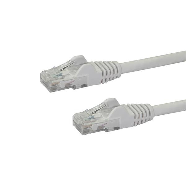 StarTech.com N6PATC50CMWH netværkskabel Hvid 0,5 m Cat6 U/UTP (UTP)