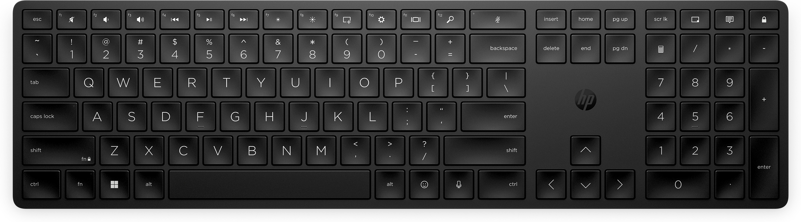 HP 450 programmerbart, trådløst tastatur