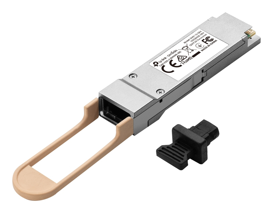 TP-Link Omada SM9110-SR4 modul til netværksmodtager Fiberoptisk 100000 Mbit/s QSFP28 850 nm