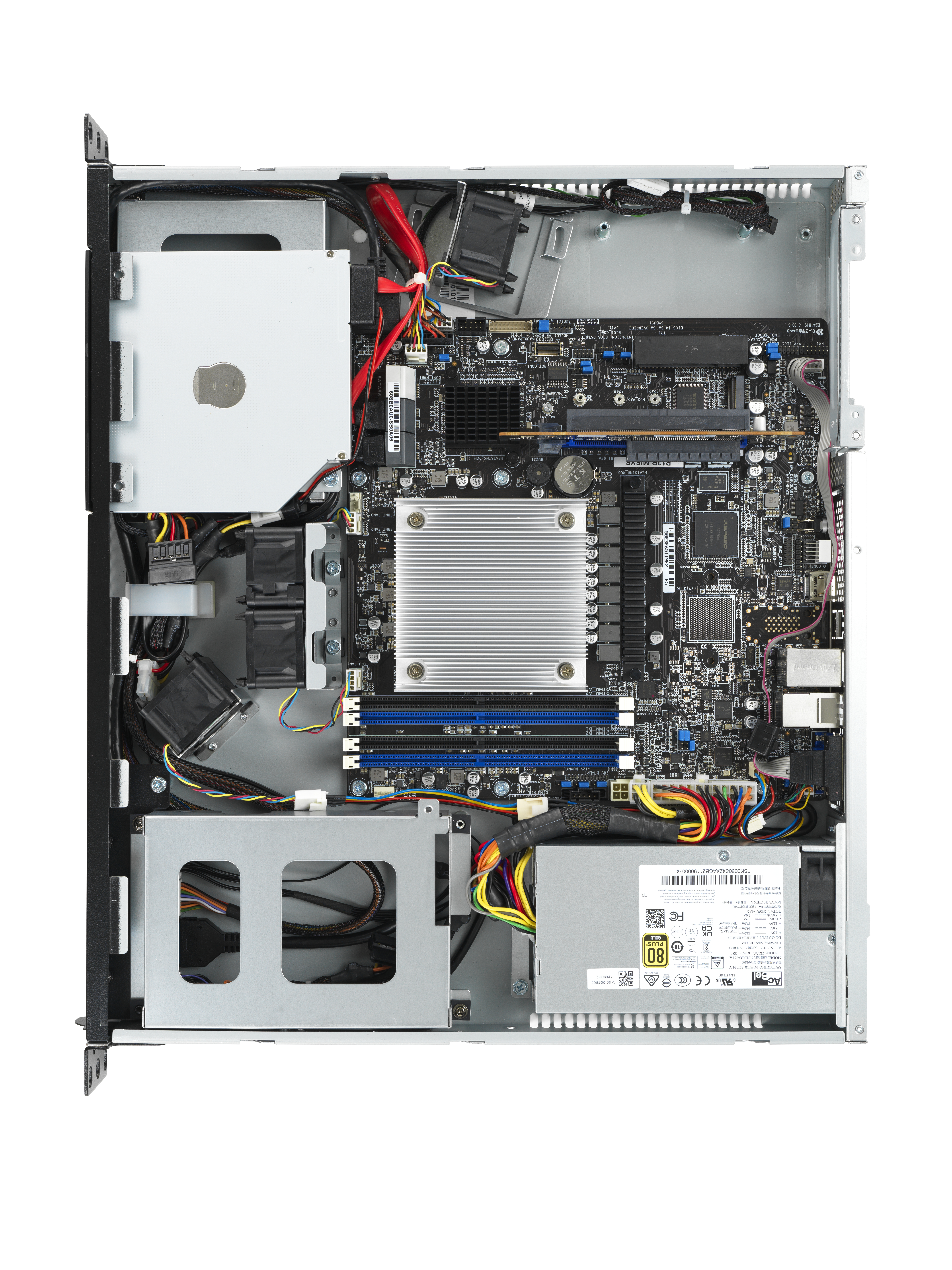 ASUS RS100-E11-PI2 Intel C252 LGA 1200 (Socket H5) Stativ (1U) Sølv