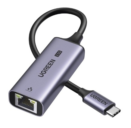 Ugreen USB-C to RJ45 2.5G Ethernet Adapter interface-kort/adapter RJ-45