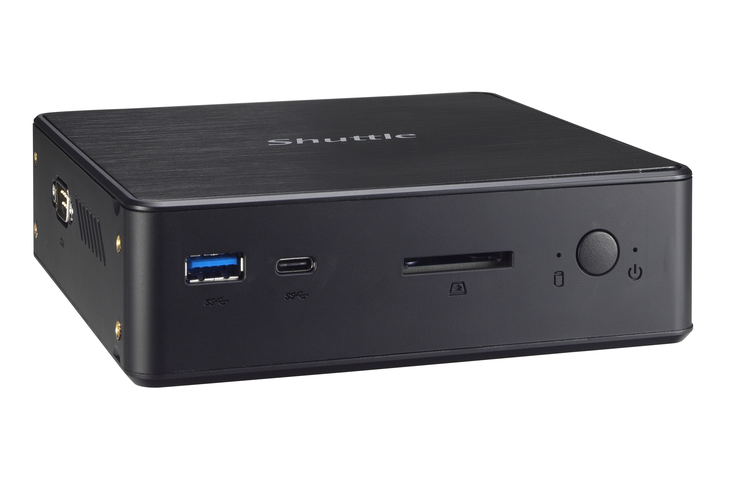 Shuttle NC10U3 PC barebone Sort i3-8145U Intel® SoC BGA 1528 2,1 GHz