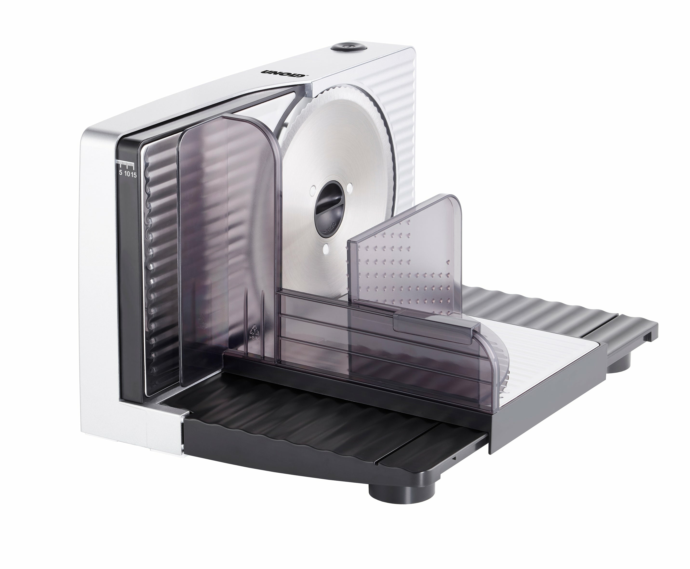 Unold 78866 skæremaskine Elektrisk 100 W Sort, Sølv Plast, Rustfrit stål