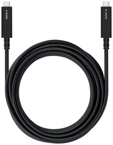 Sharp 100016091 USB-kabel USB 2.0 5 m USB C 8,1 Gbit/sek. 60 W Sort