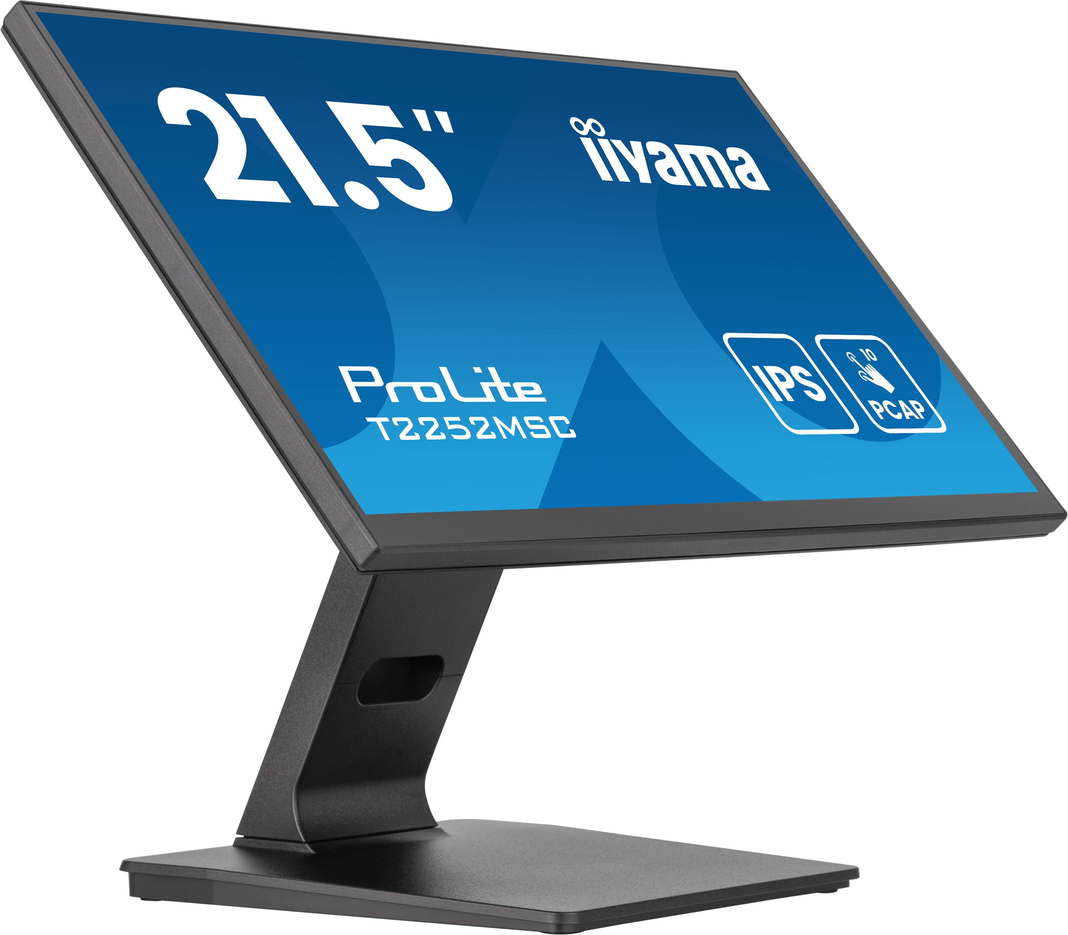 iiyama ProLite T2252MSC-B2AG computerskærm 54,6 cm (21.5") 1920 x 1080 pixel Fuld HD LCD Berøringsskærm Sort