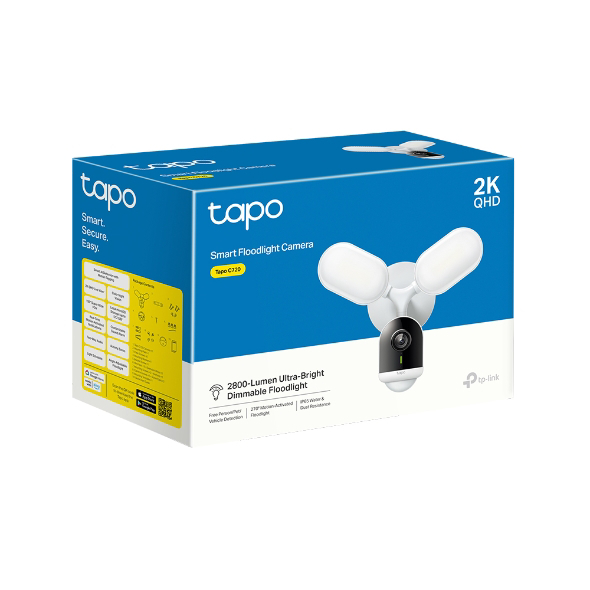 TP-Link Tapo C720 IP-sikkerhedskamera Udendørs 2560 x 1440 pixel Væg