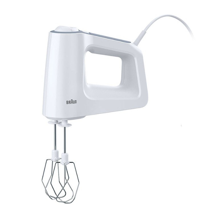 Braun HM 3135 WH Håndmixer 500 W Grå, Hvid