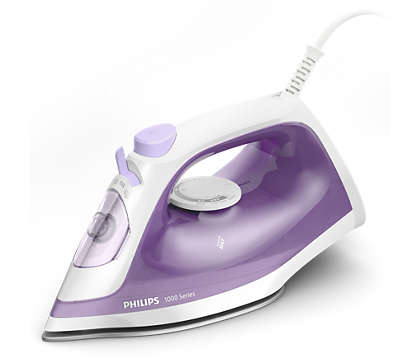 Philips 1000 series DST1020/30 strygejern Dampstrygejern Non-stick bundplade 1800 W Violet, Hvid