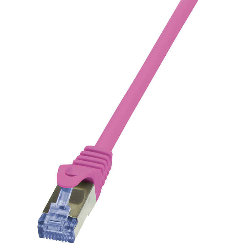 LogiLink 7.5m Cat.6A S/FTP netværkskabel Lyserød 7,5 m Cat6a S/FTP (S-STP)