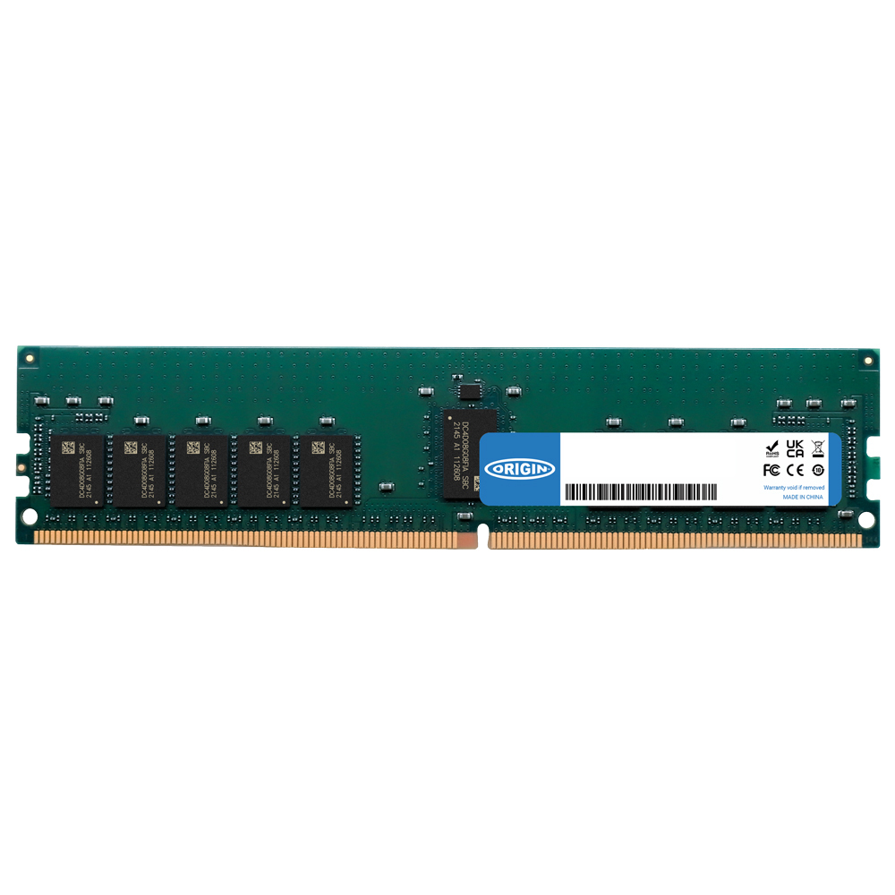 Origin Storage OM32G55600R2RX8E11 hukommelsesmodul 32 GB 1 x 32 GB DDR5 Fejlkorrigerende kode