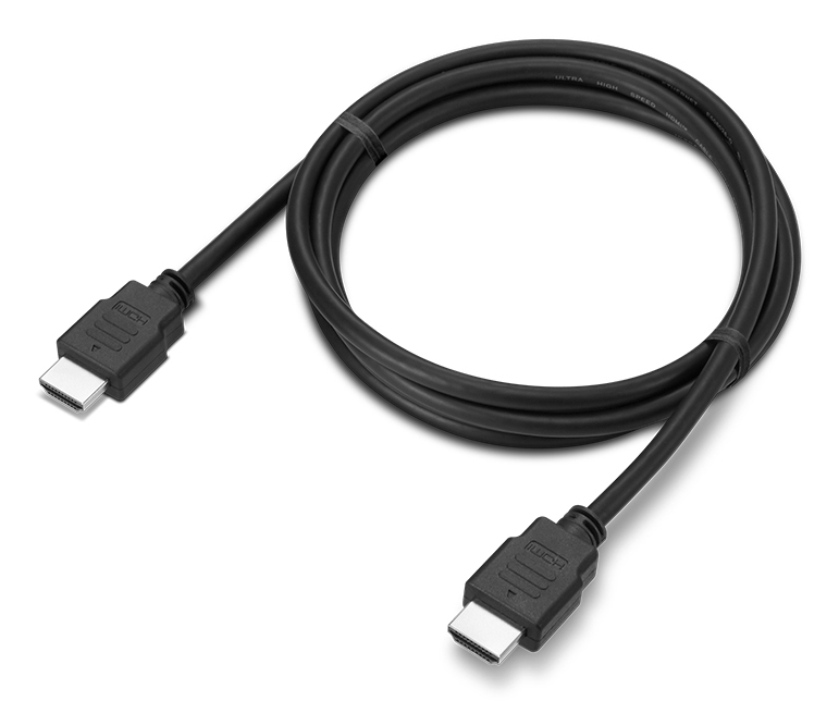 Lenovo 4X91U92141 HDMI-kabel 1,8 m HDMI Type A (Standard) Sort