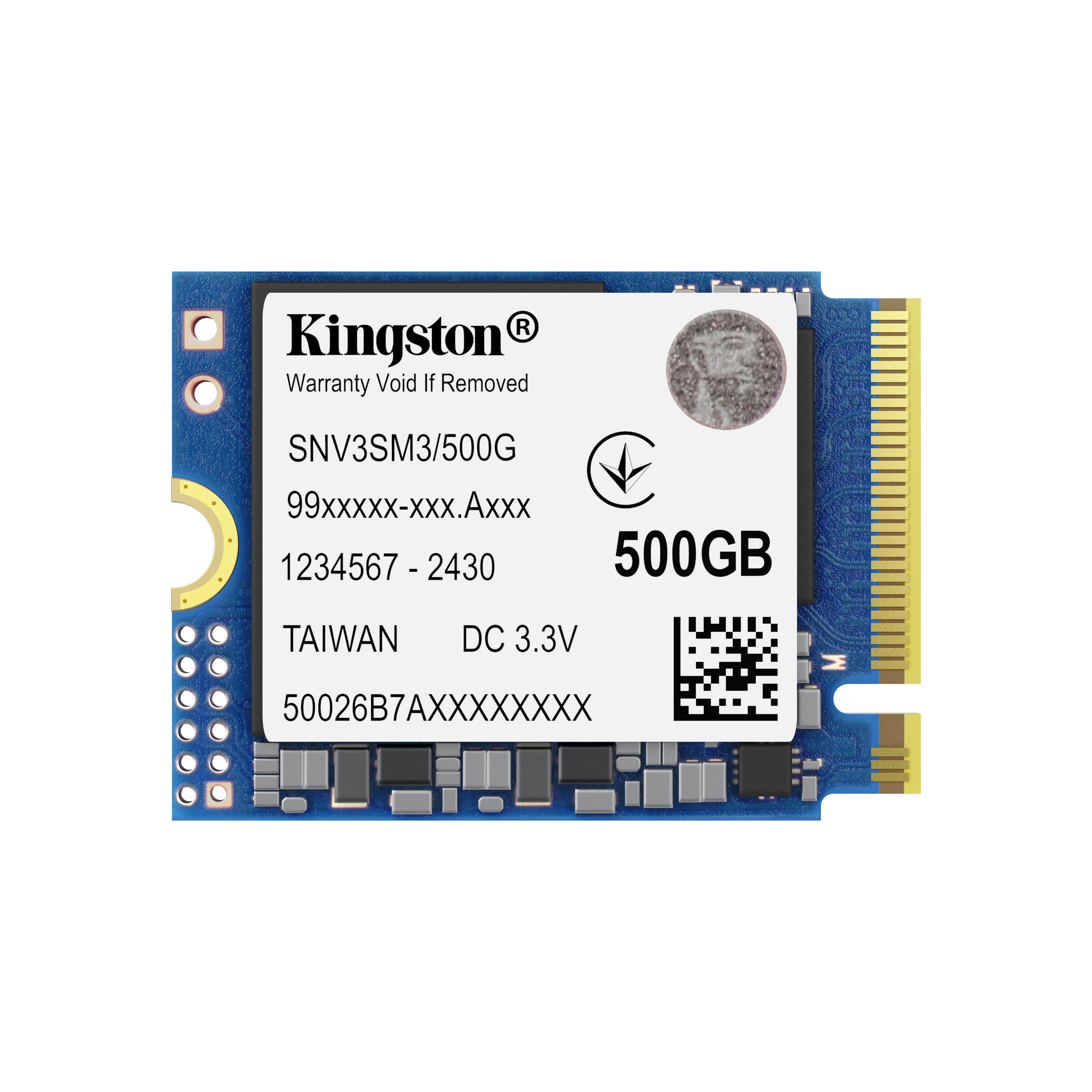 Kingston Technology 500G NV3 M.2 2230 NVMe SSD