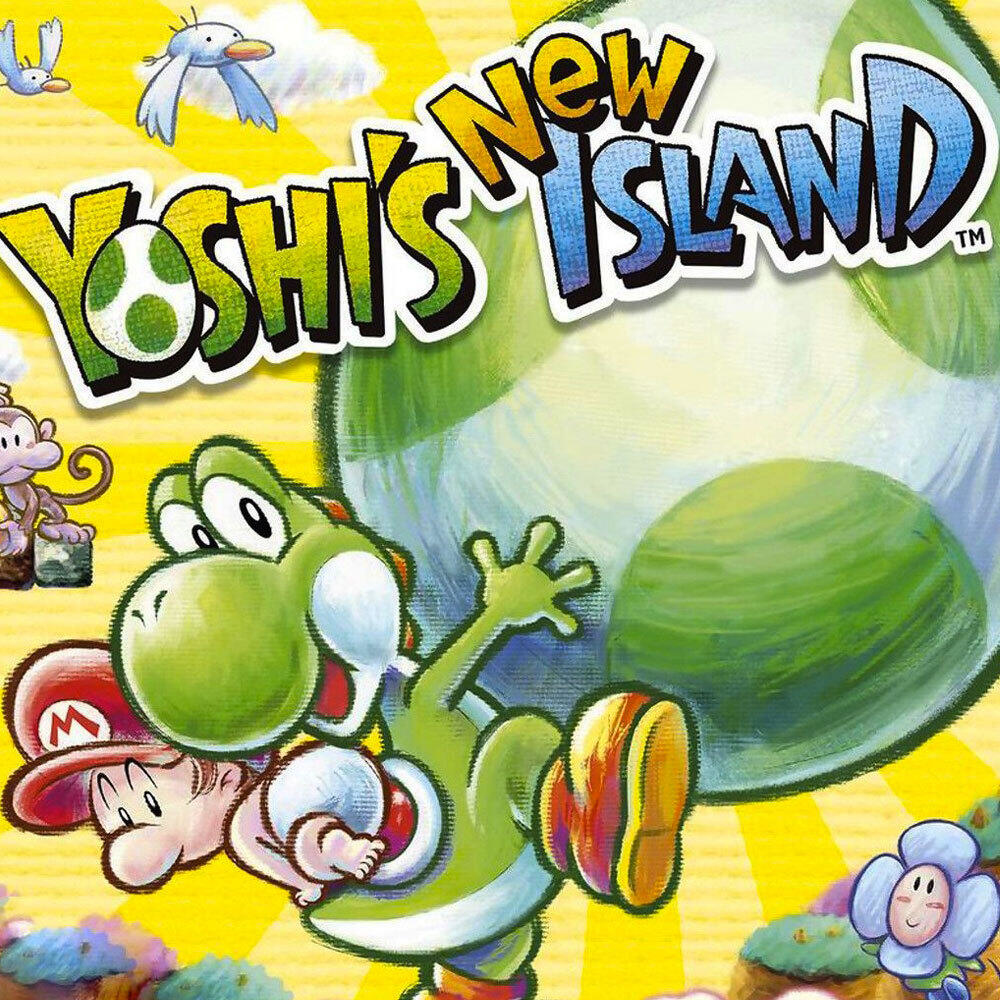 Nintendo Yoshi's New Island - Selects Vælger Engelsk Nintendo 3DS