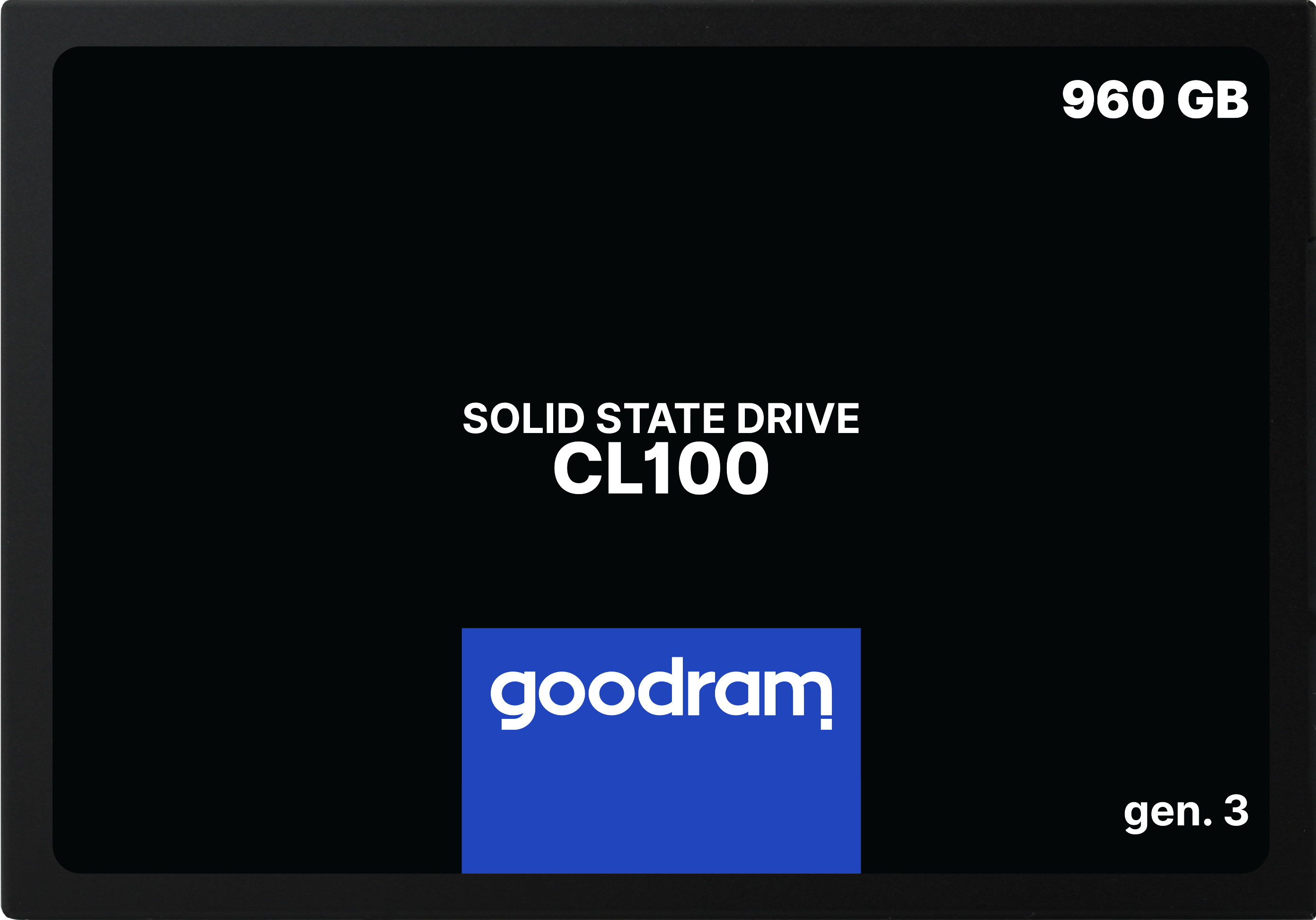 Goodram CL100 gen.3 960 GB 2.5" Serial ATA III 3D NAND