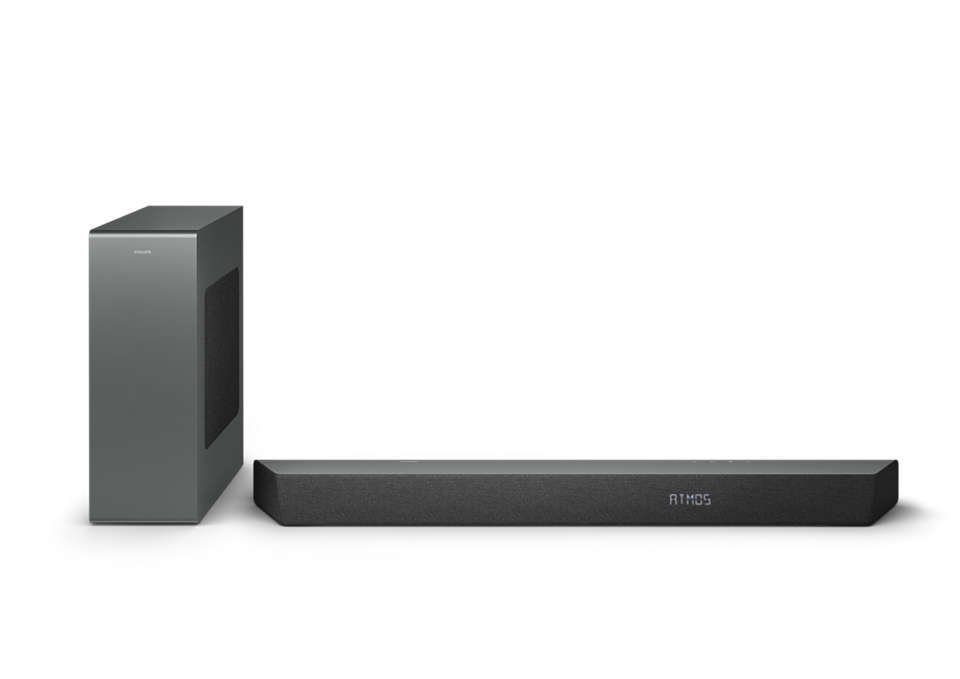 Philips TAB8507B/10 SoundBar højttaler Anthracit 3.1 kanaler 600 W