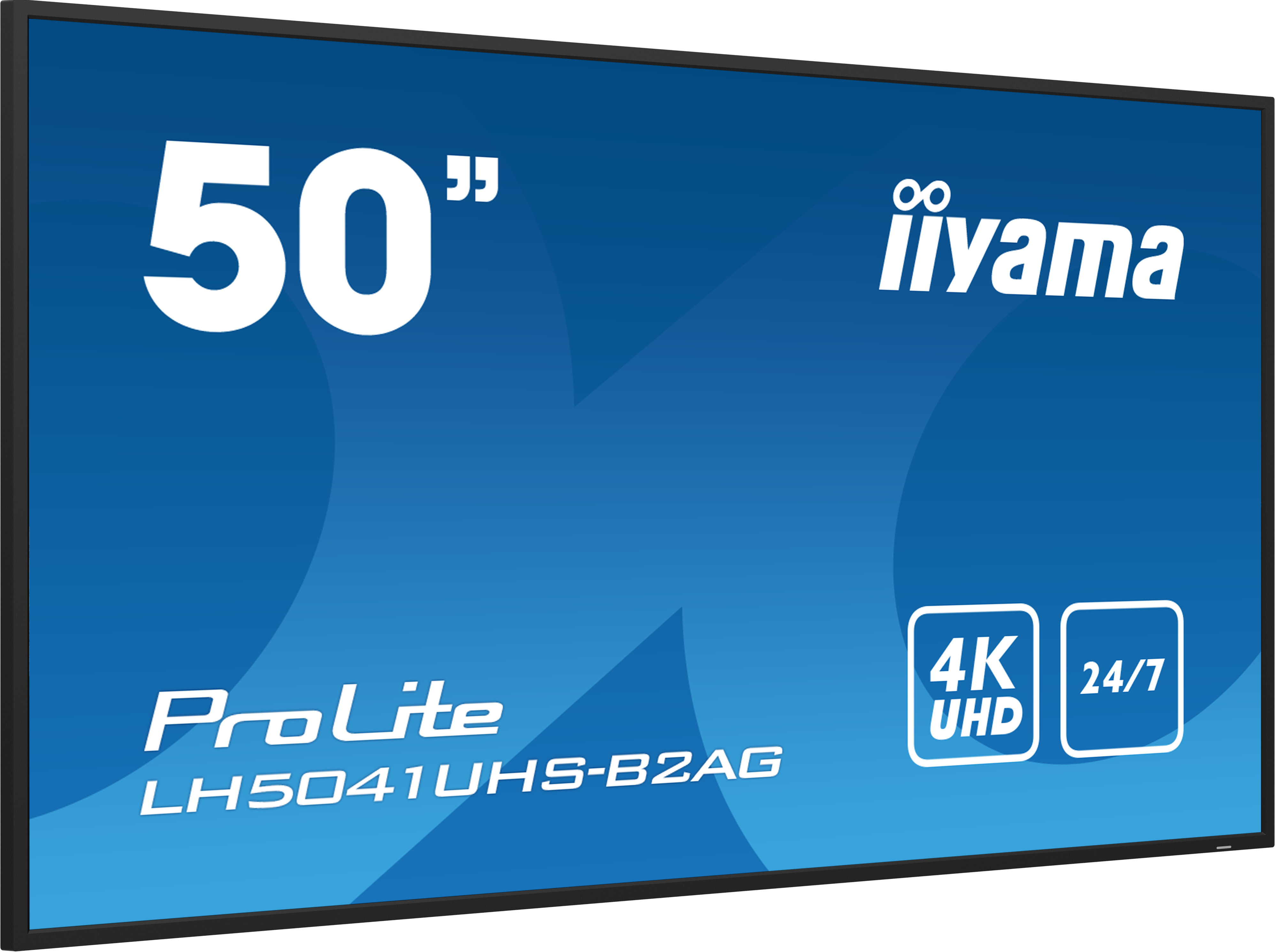 iiyama LH5041UHS-B2AG skilte display Digital fladpaneldisplay 127 cm (50") LCD 500 cd/m² 4K Ultra HD Sort 24/7
