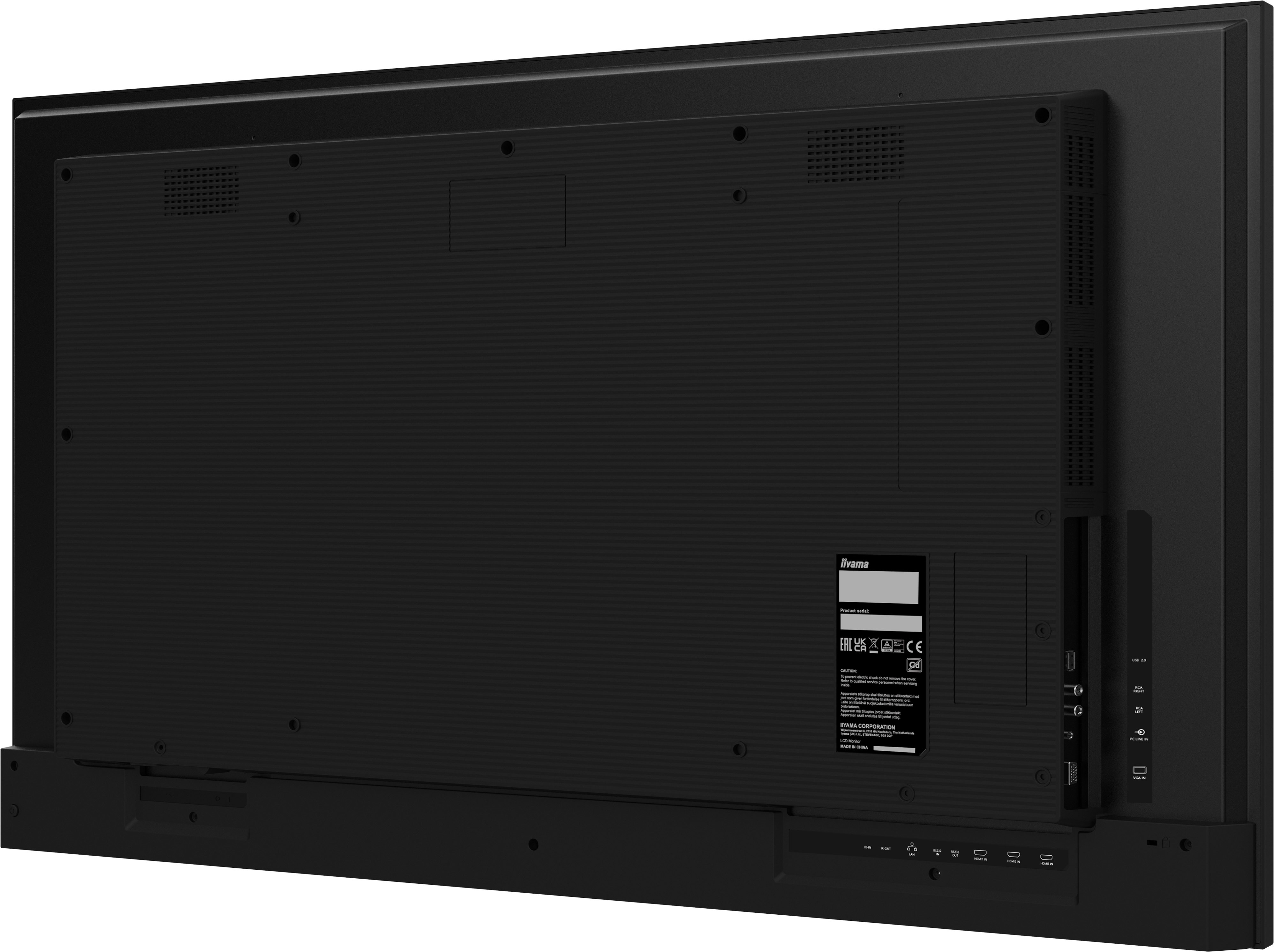 iiyama LH5041UHS-B2AG skilte display Digital fladpaneldisplay 127 cm (50") LCD 500 cd/m² 4K Ultra HD Sort 24/7