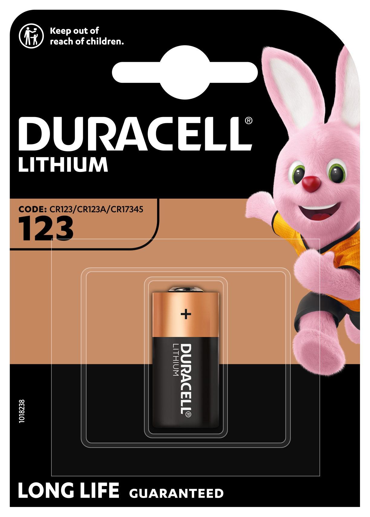Duracell 123106 husholdningsbatteri Engangsbatteri CR123A Lithium