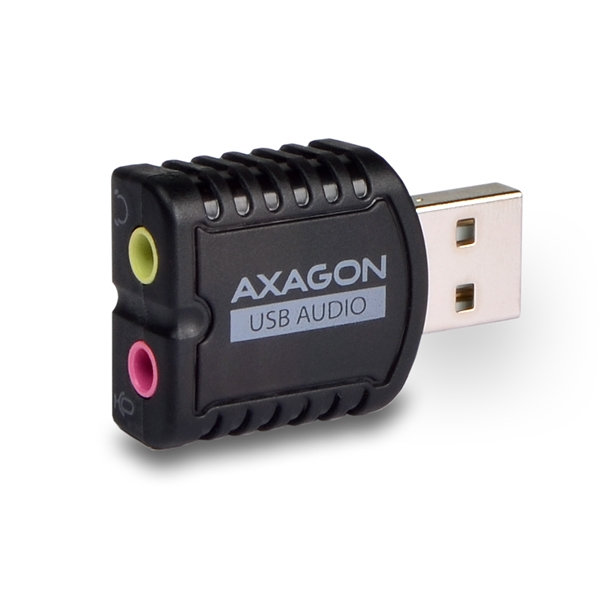 Axagon ADA-10 lydkort 2.0 kanaler USB