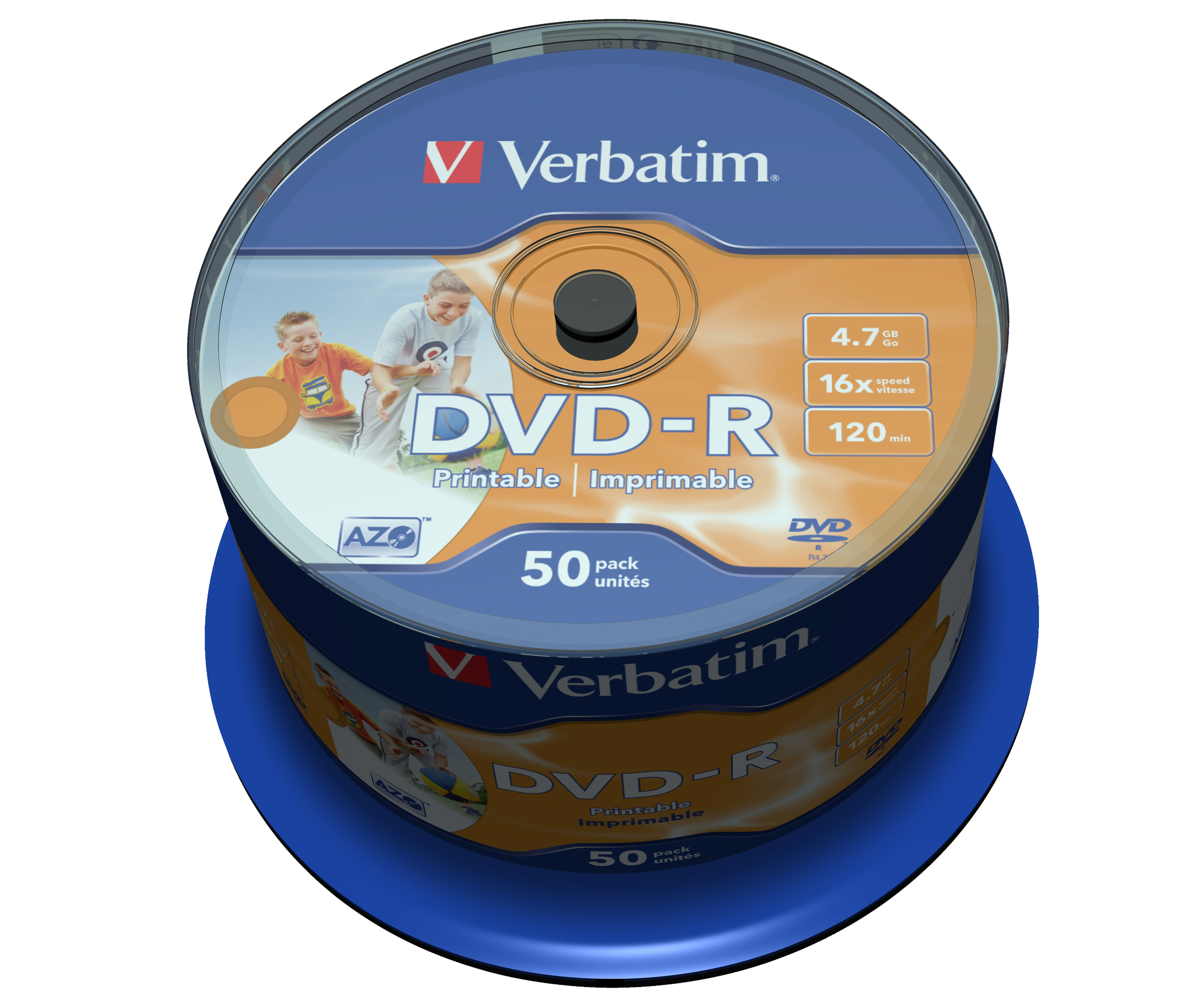 Verbatim 43533 tom DVD 4,7 GB DVD-R 50 stk