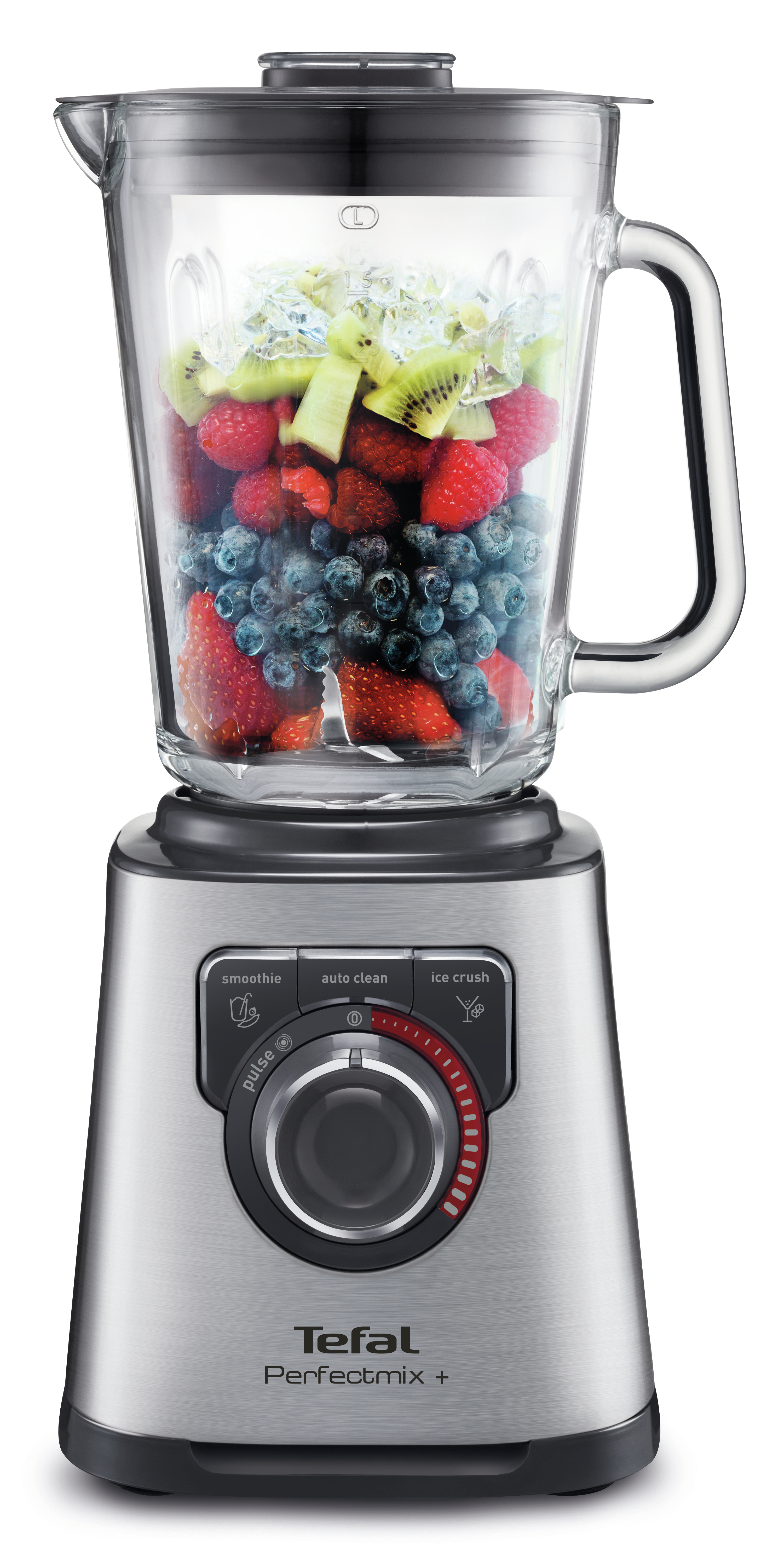Tefal BL811D blender 1,5 L Bordplade blender 1200 W Grå