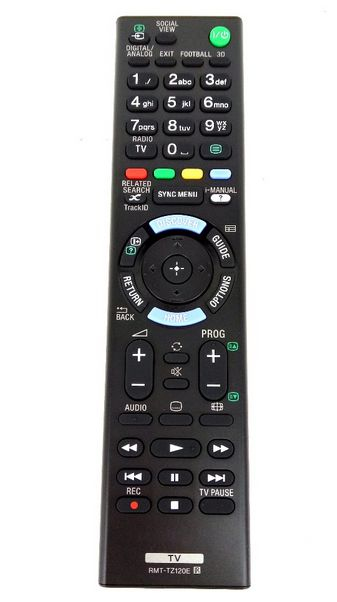 Sony RMT-TZ120E fjernbetjening Ledningsført TV