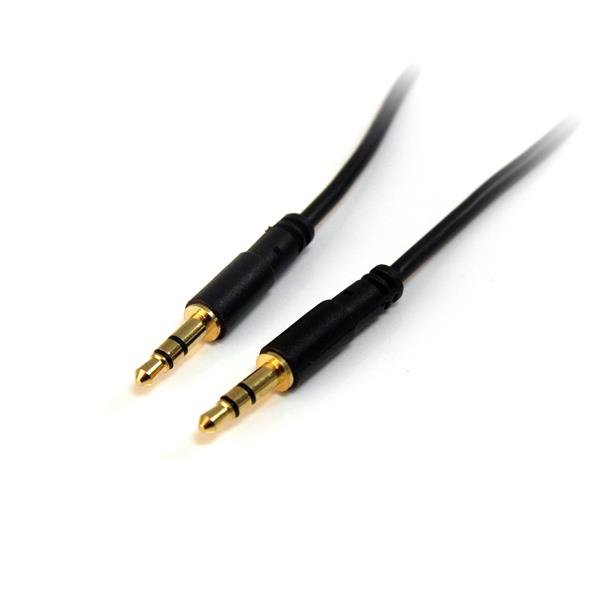 StarTech.com MU10MMS lydkabel 3 m 3.5mm Sort
