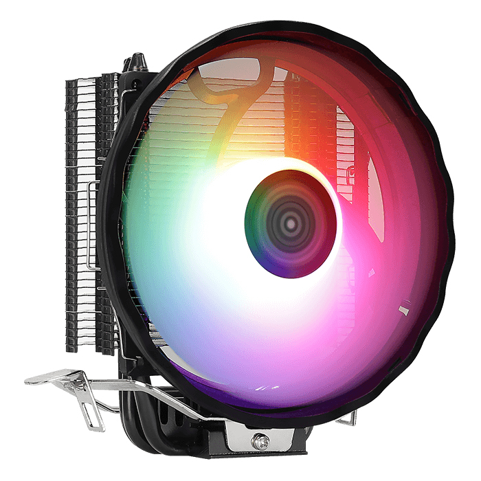 Aerocool Rave 3 FRGB Processor Luftkøler 12 cm Sort, Hvid 1 stk