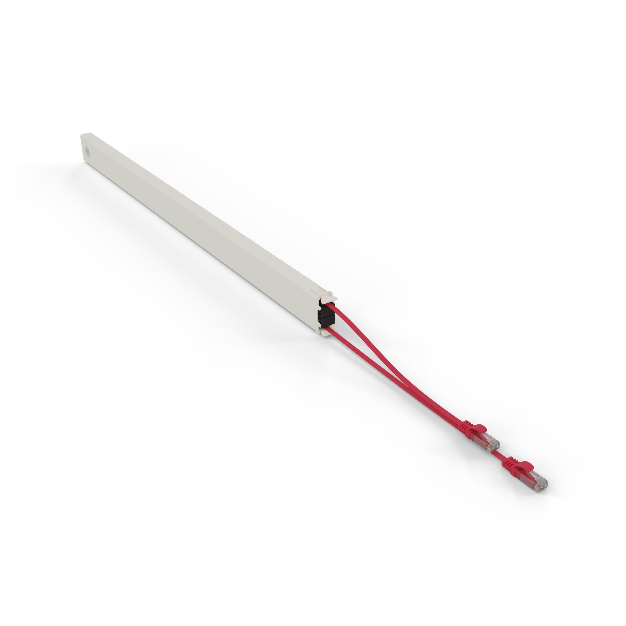 PATCHBOX CONE46UTPRD netværkskabel Rød 2,5 m Cat6a U/UTP (UTP)