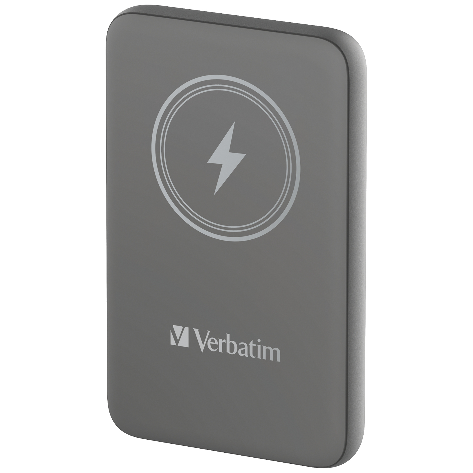 Verbatim Charge 'n' Go Lithium polymer (LiPo) 10000 mAh Trådløs opladning Grå