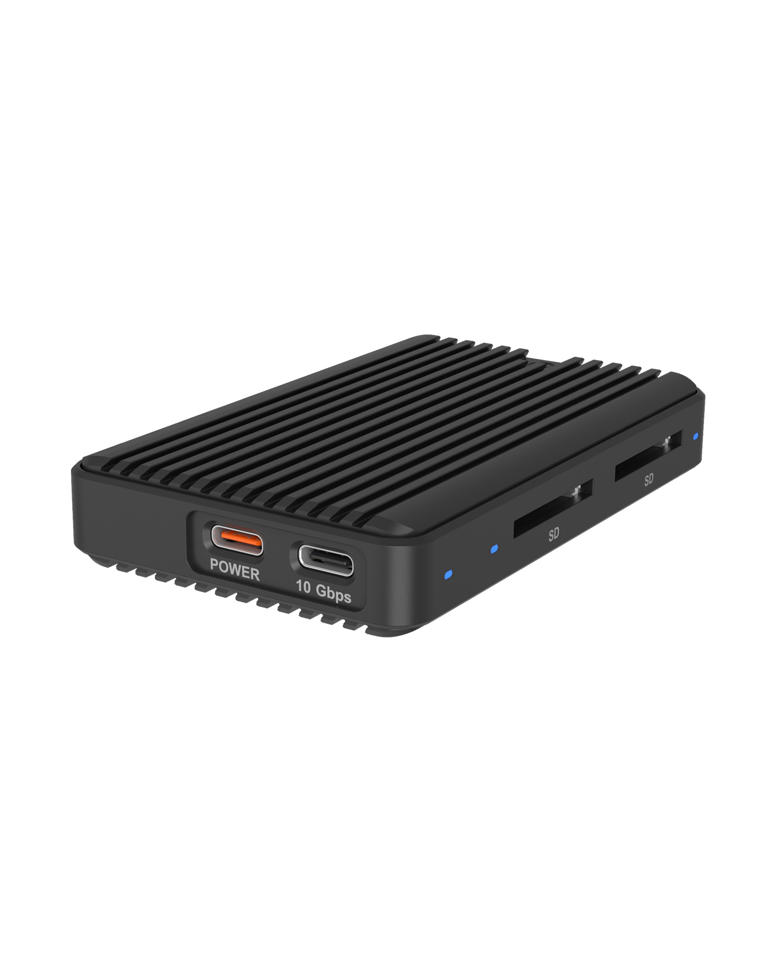 ICY BOX IB-CR602M-C31 SSD kabinet Sort M.2
