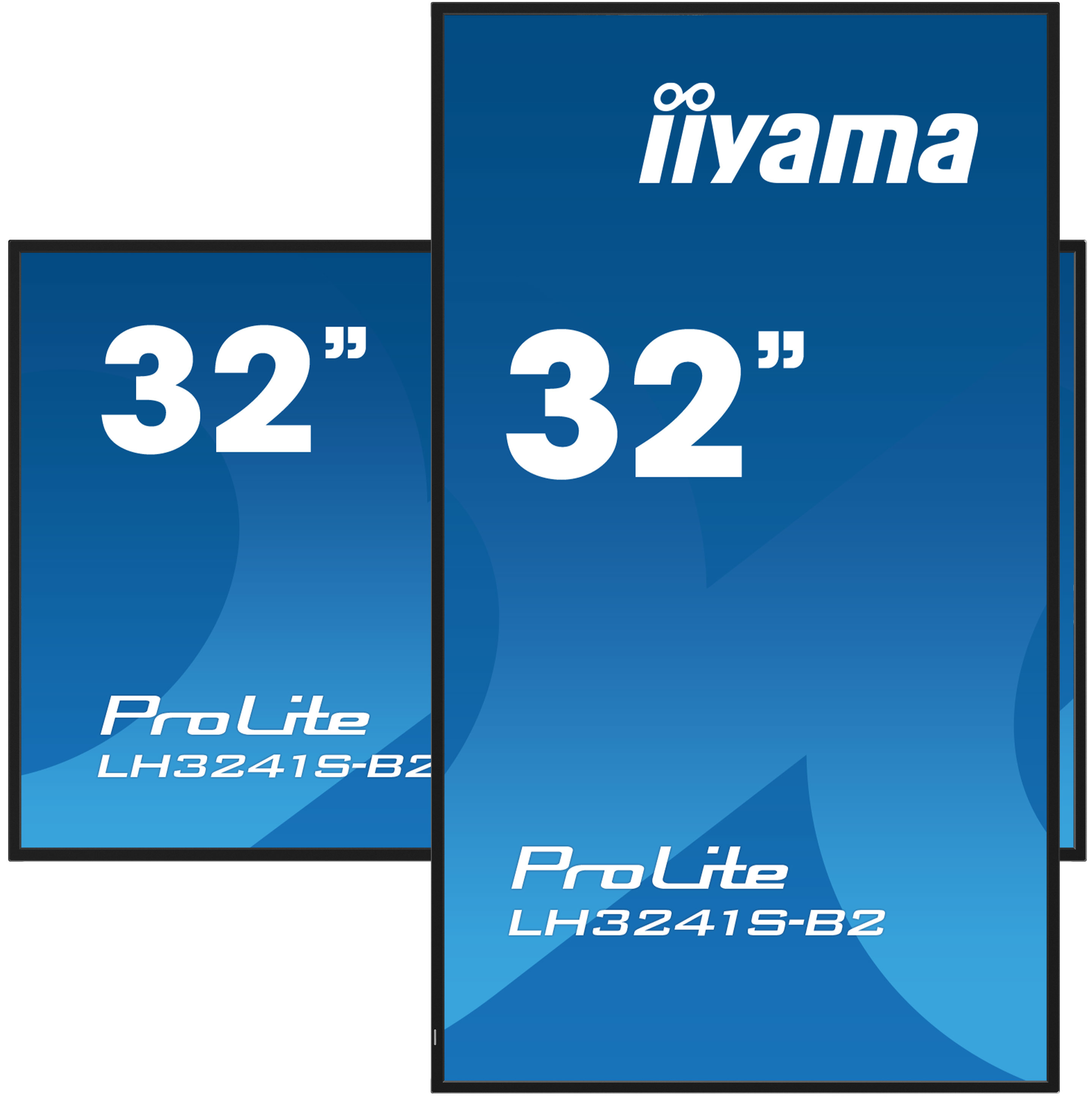 iiyama LH3241S-B2 skilte display Kiosk design 80 cm (31.5") LED 350 cd/m² Fuld HD Sort 24/7