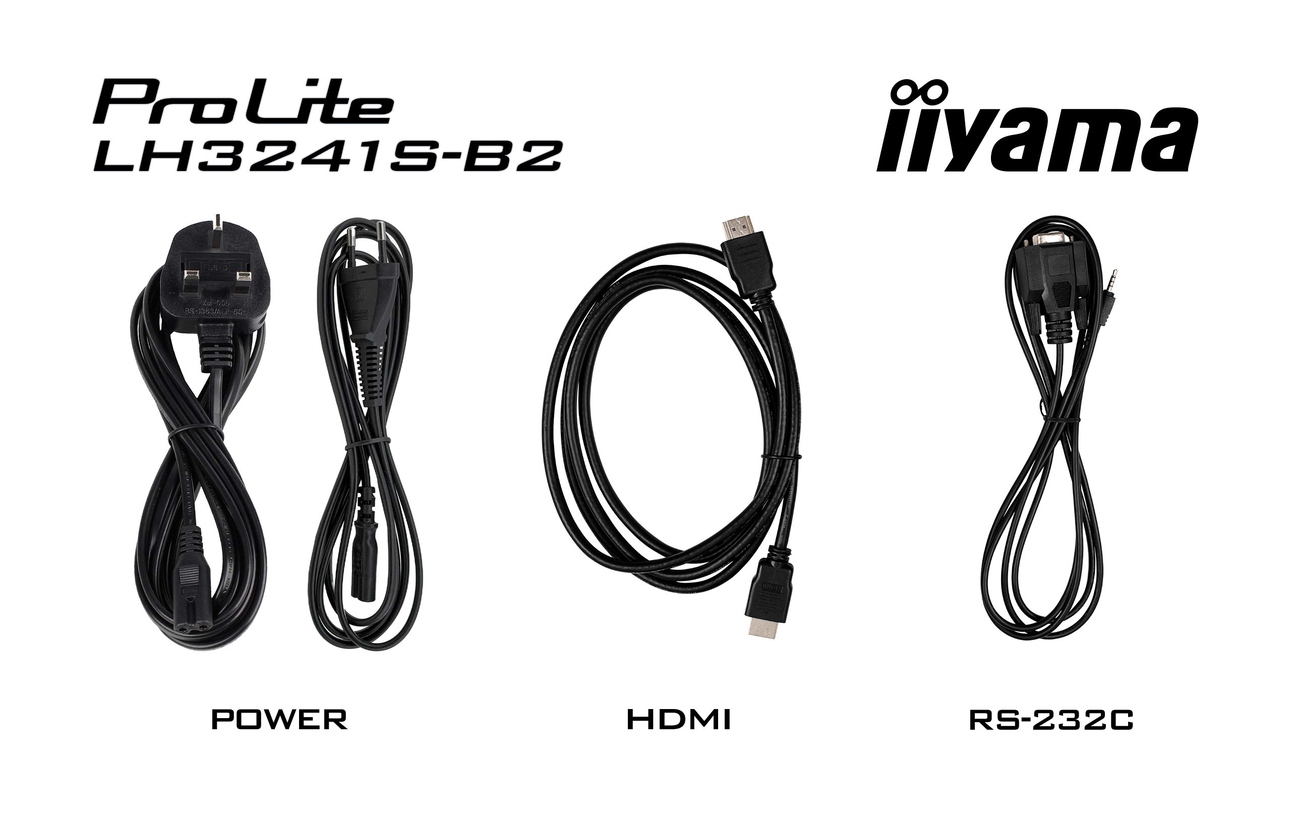 iiyama LH3241S-B2 skilte display Kiosk design 80 cm (31.5") LED 350 cd/m² Fuld HD Sort 24/7
