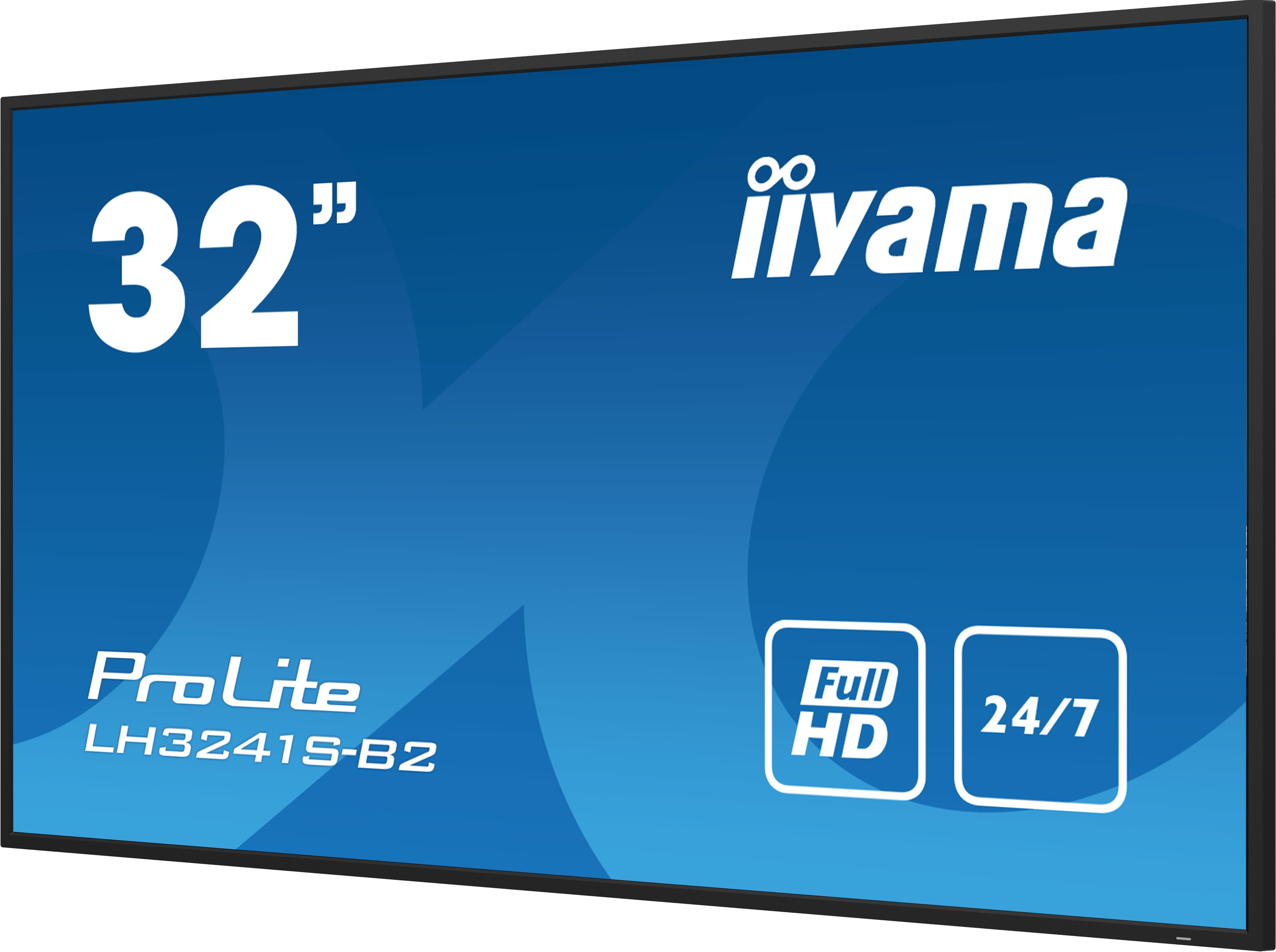 iiyama LH3241S-B2 skilte display Kiosk design 80 cm (31.5") LED 350 cd/m² Fuld HD Sort 24/7