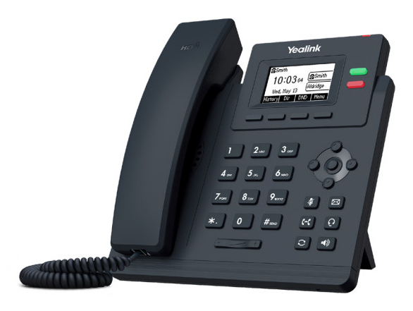 Yealink SIP- T31W IP-telefon Grå 2 Linier LCD Wi-Fi