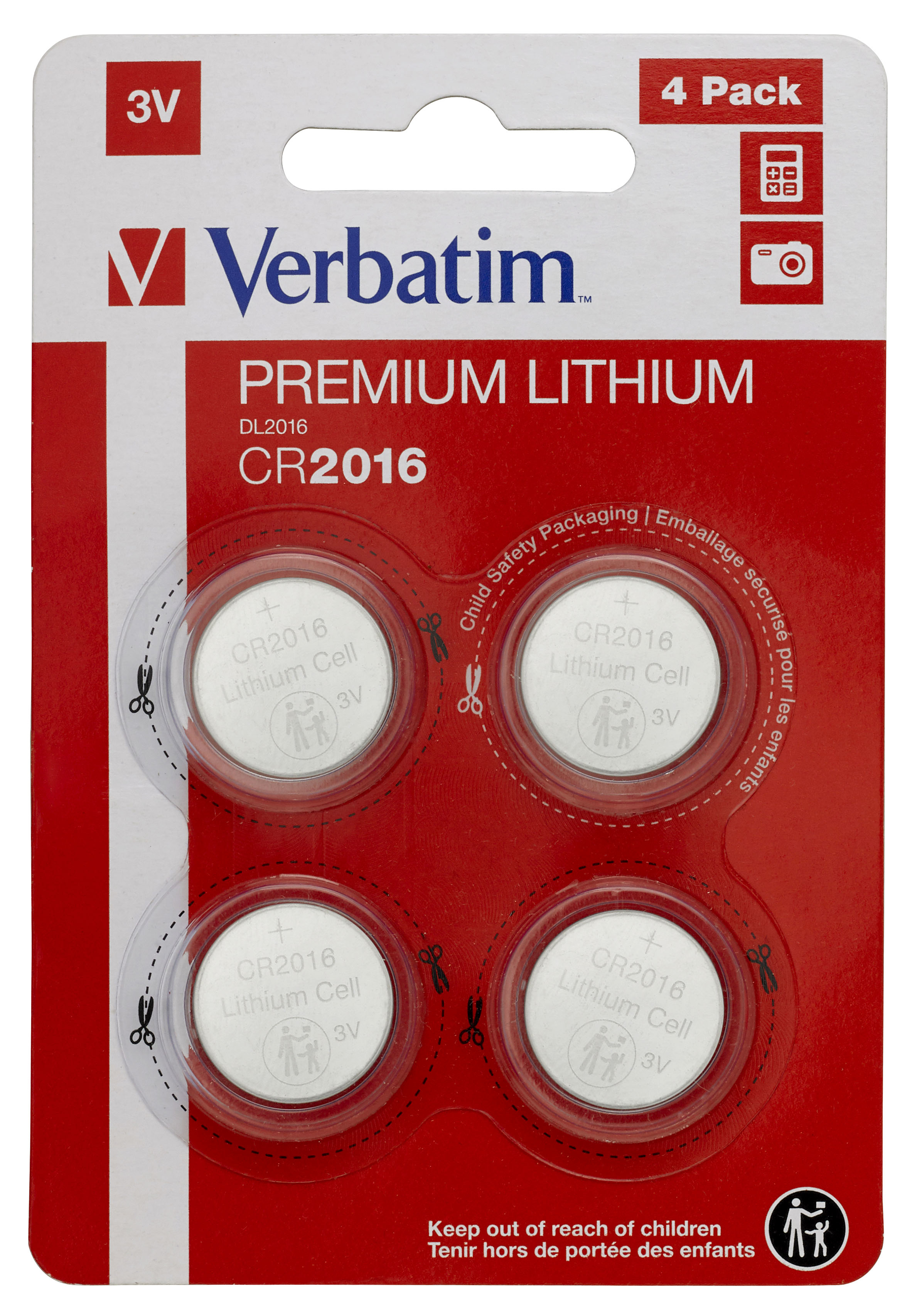 Verbatim CR2016 Engangsbatteri Lithium