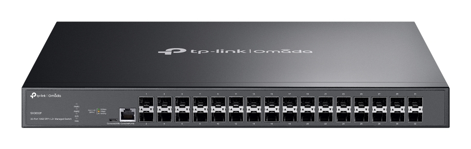 TP-Link Omada SX3032F netværksswitch Administreret L2+ Sort