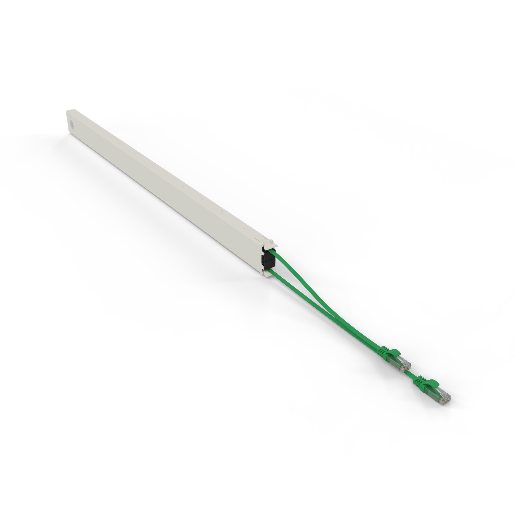 PATCHBOX CONE46UTPGR netværkskabel Grøn 2,5 m Cat6a U/UTP (UTP)