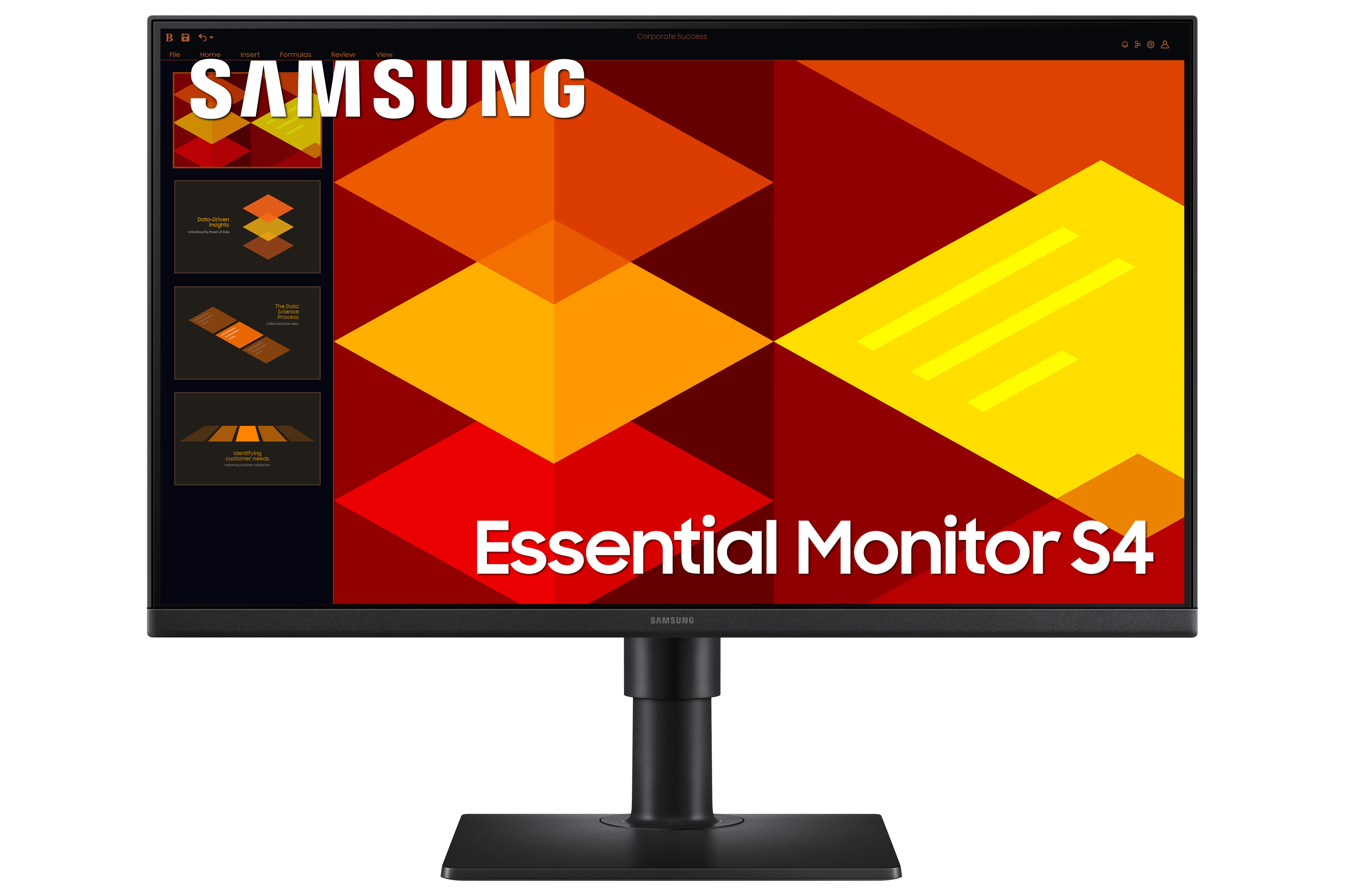 Samsung S40GD computerskærm 68,6 cm (27") 1920 x 1080 pixel Fuld HD LCD Sort