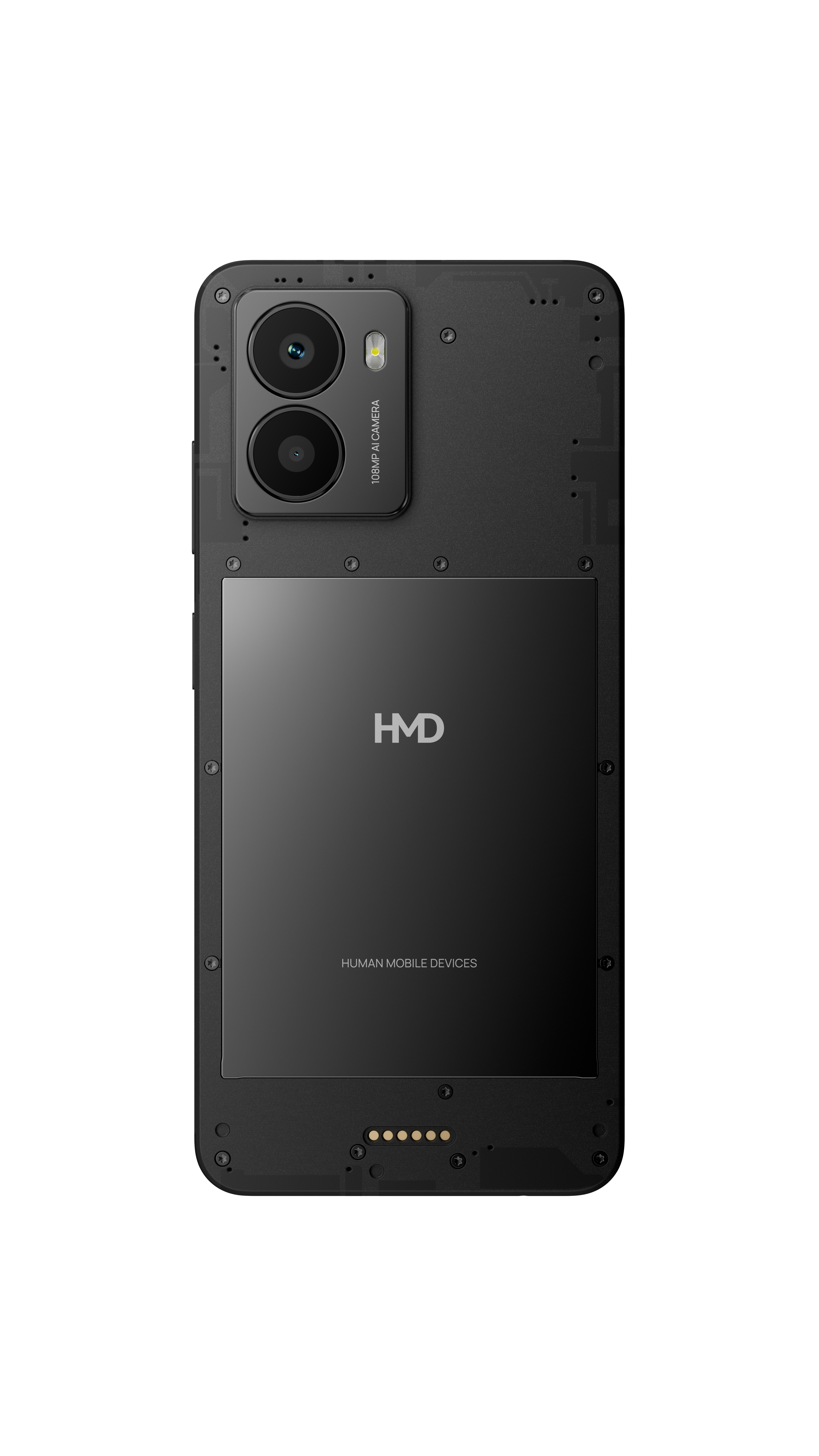 HMD FUSION X1 DS TA-1672 6/128 FLASHY 16,7 cm (6.56") 202,5 g Sort Kameratelefon