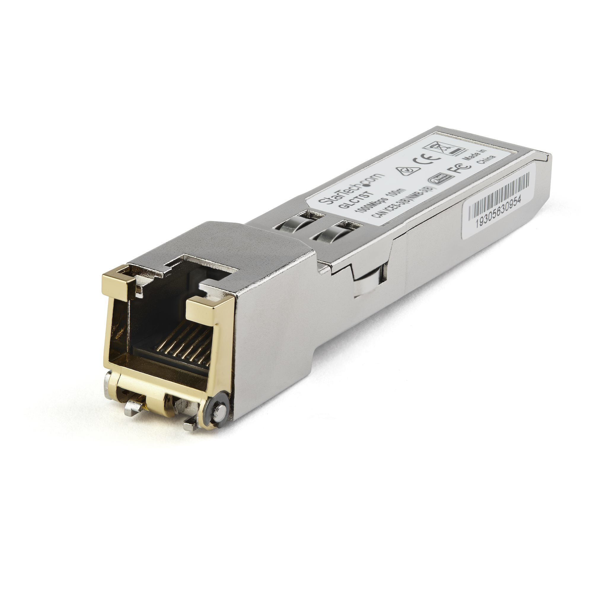 StarTech.com SFP1GETST modul til netværksmodtager Kobber 1000 Mbit/s SFP