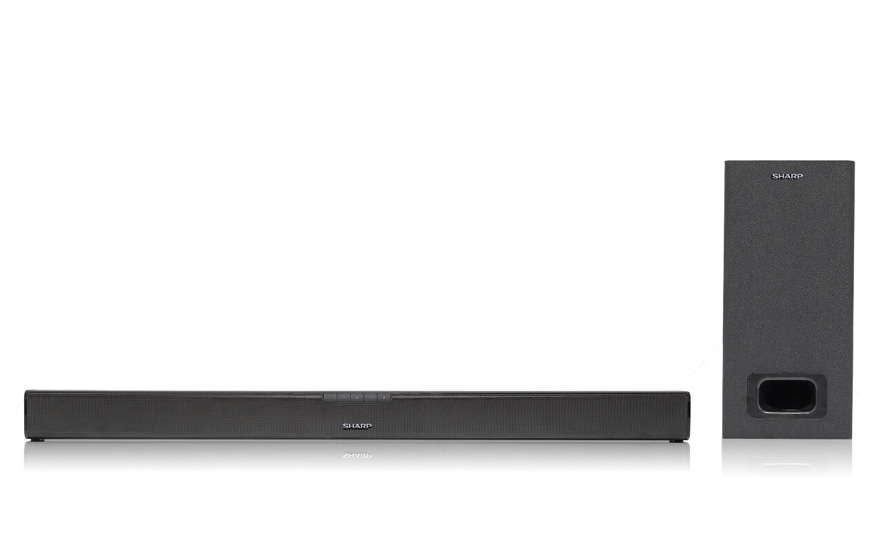 Sharp HT-SBW110 SoundBar højttaler Sort 2.1 kanaler 180 W