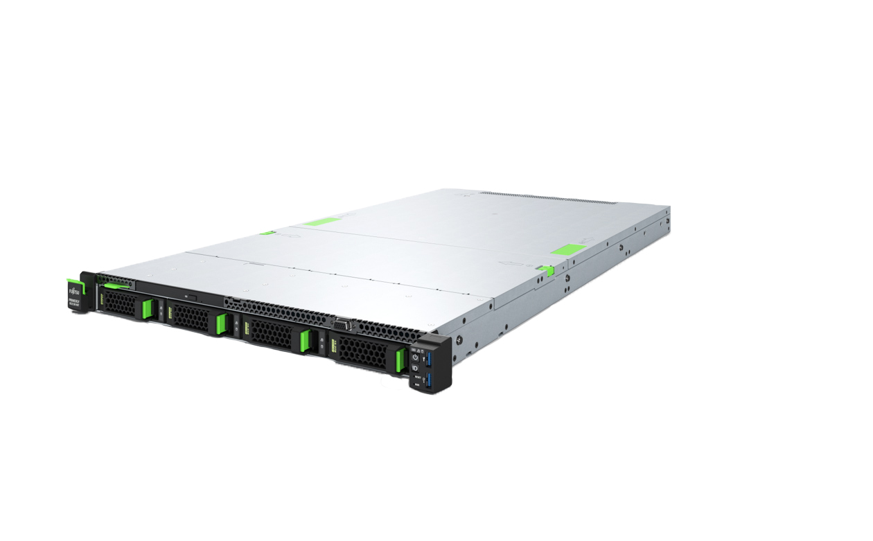 Fujitsu PRIMERGY RX2540 M7 server 0 GB Stativ (1U) Intel® Xeon Silver 4410T 2,7 GHz 32 GB DDR5-SDRAM 900 W