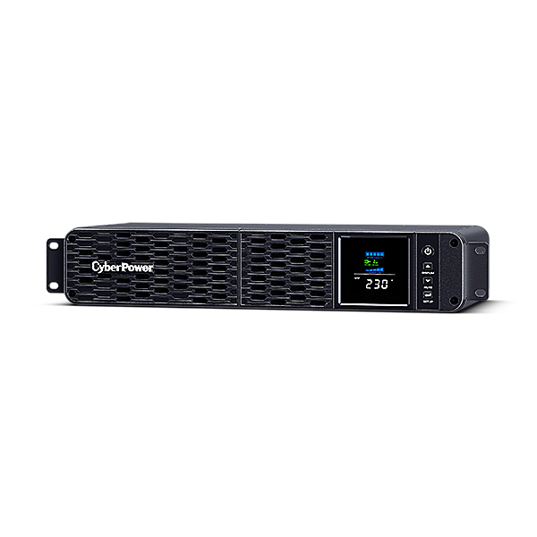CyberPower CP1200EIPFCRM2U UPS-enhed Interaktivt indgangsstik 1,2 kVA 720 W 8 AC stikkontakt(er)