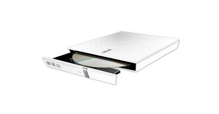 ASUS SDRW-08D2S-U Lite optisk diskdrev DVD±R/RW Hvid