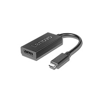 Lenovo 4X90Q93303 videokabel adapter 0,2 m USB Type-C DisplayPort Sort