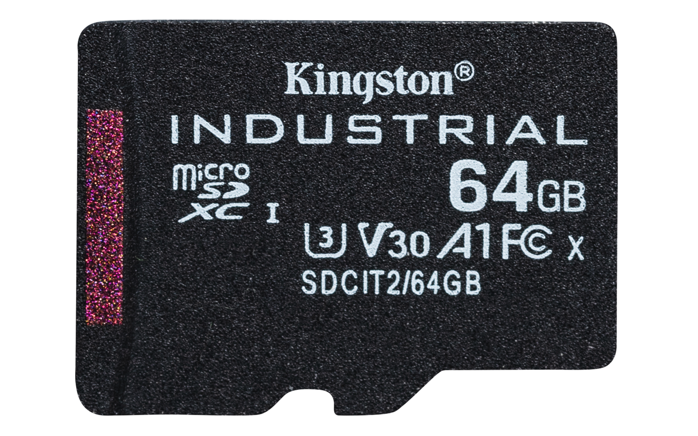 Kingston Technology 64GB microSDXC Industrial C10 A1 pSLC kort enkeltpakke uden adapter