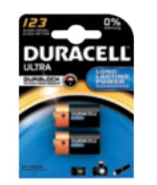 Duracell Ultra 123 BG2 Engangsbatteri CR123A Lithium