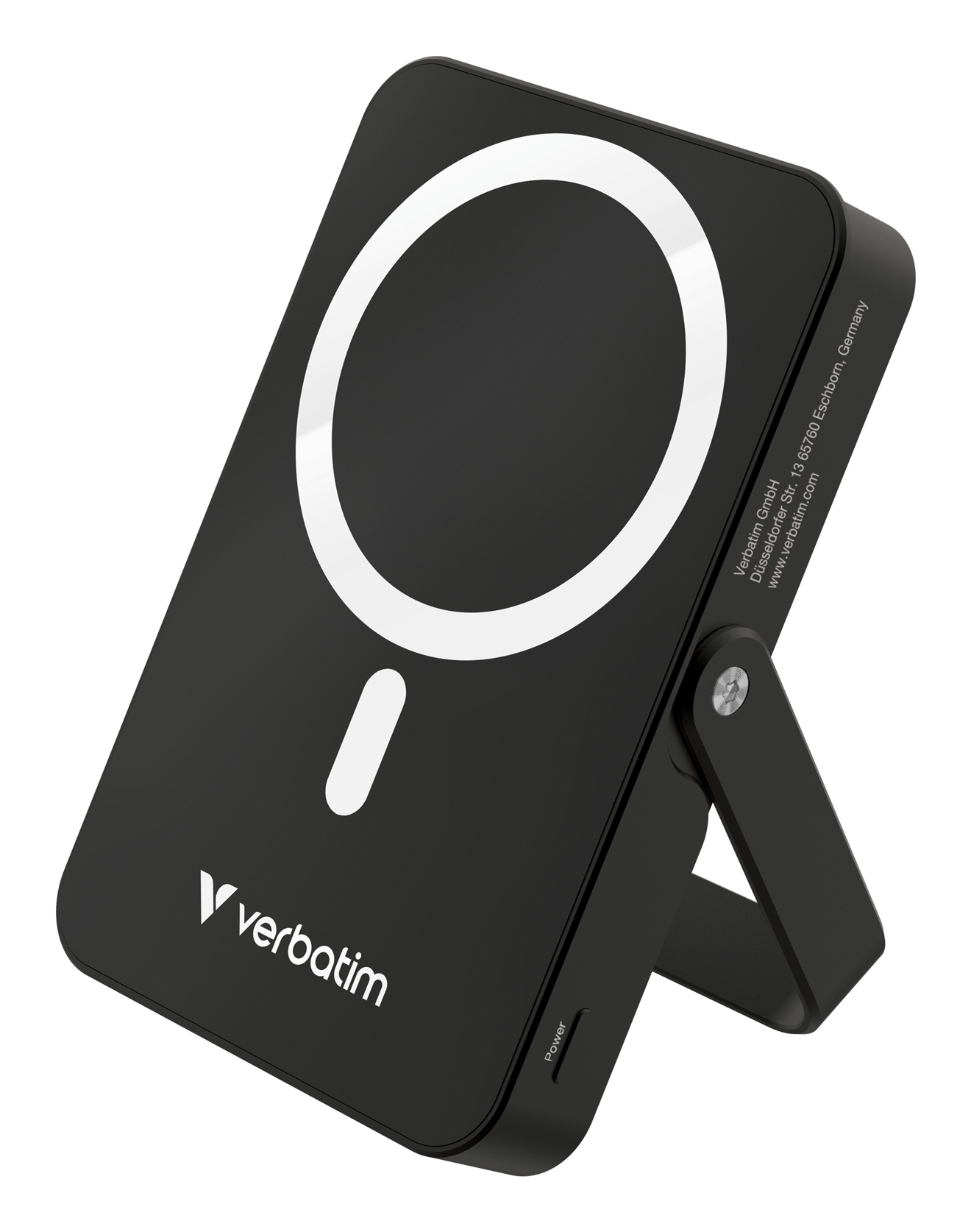 Verbatim Charge 'n' Go Magnetic Wireless Lithium polymer (LiPo) 10000 mAh Trådløs opladning Sort